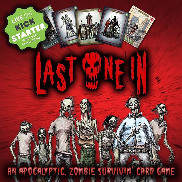 If you back Last One In today. Kickstarter doesn't take your payment until the end of the campaign in January! https://www.kickstarter.com/projects/301519842/last-one-in-a-modular-zombie-card-game #zombies #boardgames #cardgames #survivalhorrorgame