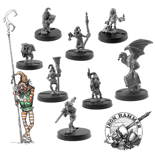 Sorcerer’s Minions, tabletop miniatures on Kickstarter now http://kck.st/332Dxrj #mage #wizard #tabletop #rpg #dungeonsanddragons #fantasy #sculptingminiatures