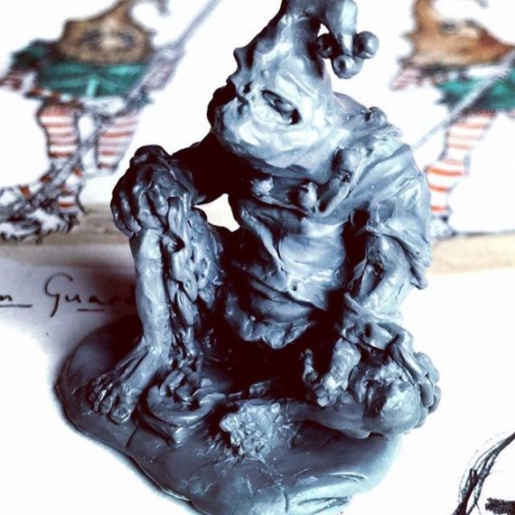 Slave ogre minion, add-on miniature for my minions metal miniatures Kickstarter. Unlocked if we hit £1500. #Kickstarter can be found here: http://kck.st/332Dxrj #ogre #dungeonsanddragons #warhammer #tabletopminiatures #tabletopgames #28mm #miniaturesculpting #jester